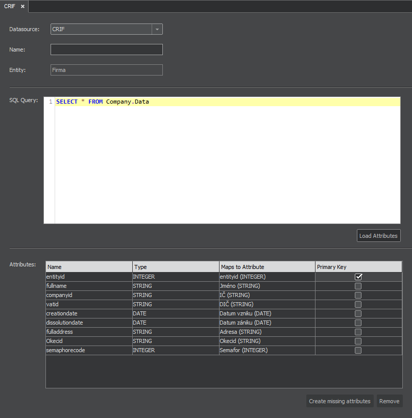 Mapping pane